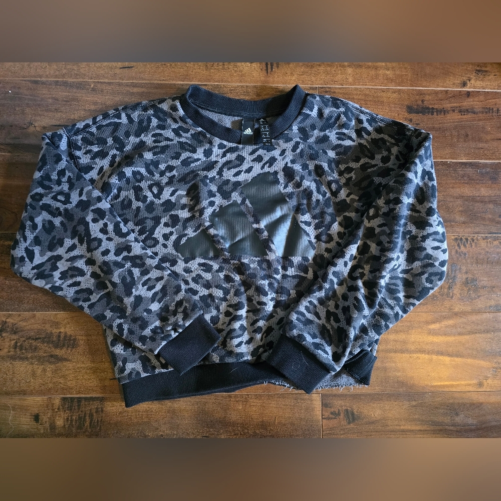BOGO Adidas Leopard Print Sweatshirt